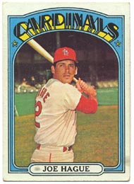 1972 Topps Baseball Cards      546     Joe Hague